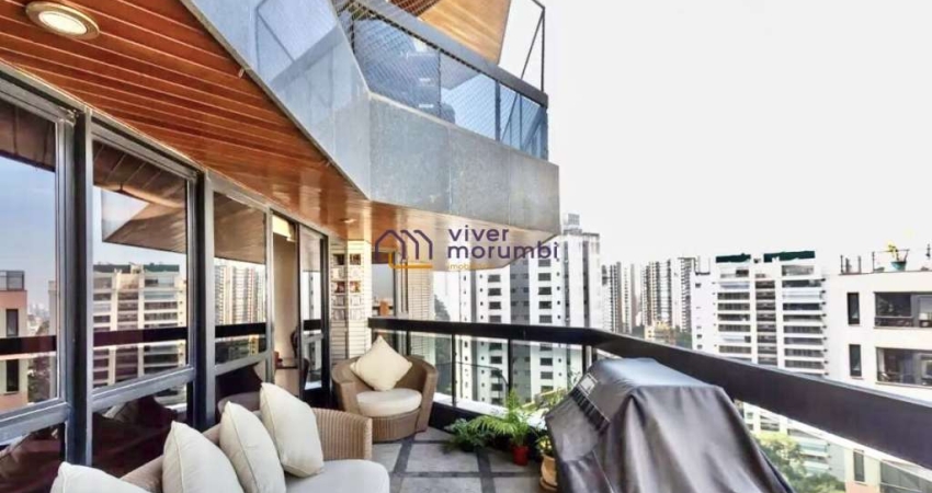 Apartamento 304m², muito luxo, 5 vagas. exclusivo em todos os acabamentos.