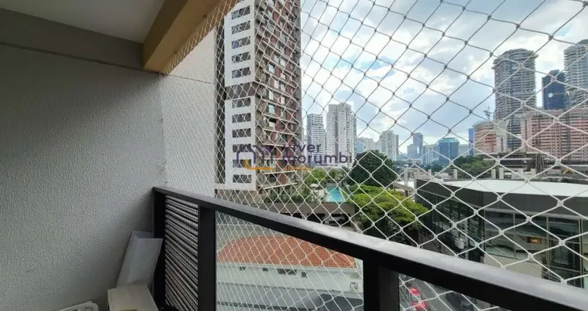 Apartamento com 1 quarto para alugar na Rua Abará, --, Brooklin, São Paulo