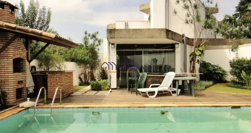 Jardim Leonor - Excelente projeto arquitetônico com piscina, jardim e churrasqueira!