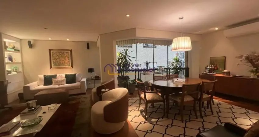 Apartamento reformado Vila Olímpia ar condicionado 4 quartos, 3 suítes e 2 vagas