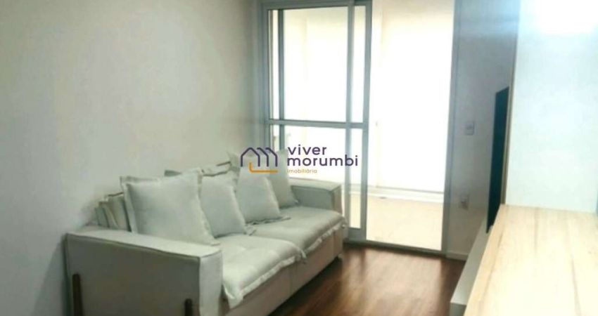APARTAMENTO EM ÓTIMA LOCALIZAÇÃO DO BROOKLIN!! 2 DORMS sendo 1 SUÍTE/ VARANDA GOURMET VISTA LIVRE.
