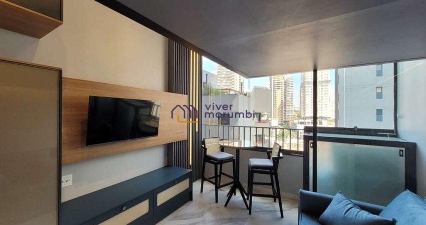Apartamento com 1 quarto para alugar na Rua Cacilda Becker, --, Brooklin, São Paulo