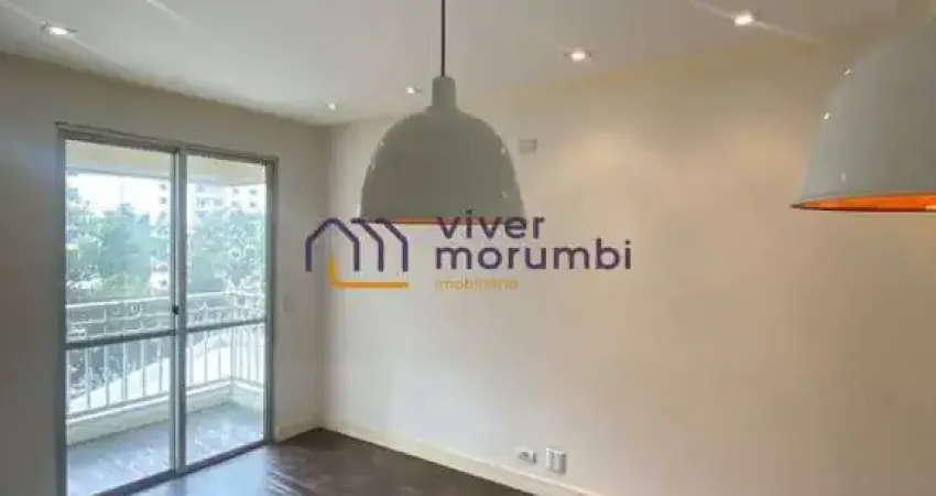 Apartamento no morumbi - 2 dormitórios - varanda envidraçada - 2 vagas. confira!