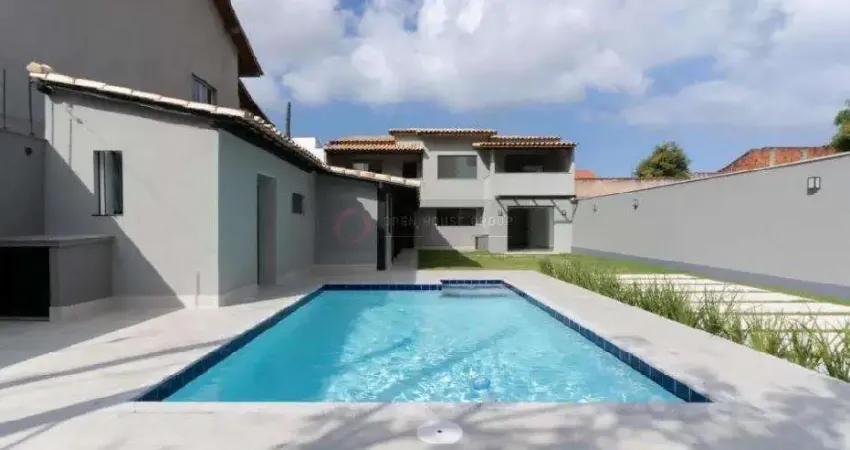 Open House vende casa 04 quartos, 02 suítes em Piratininga, com piscina e espaço gourmet, 3 vagas