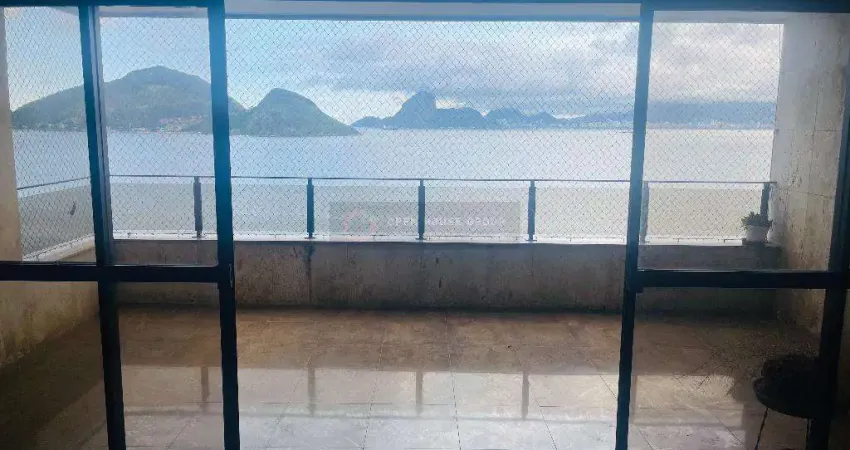 Open House Vende Magnifico 4 quartos de frente a praia de Icaraí