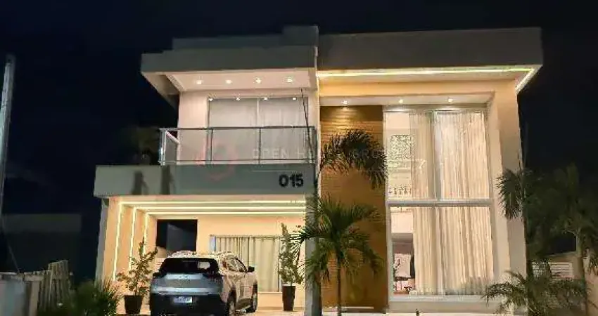 Casa de alto padrão em alphaville maricá , pronta para morar - 245m²