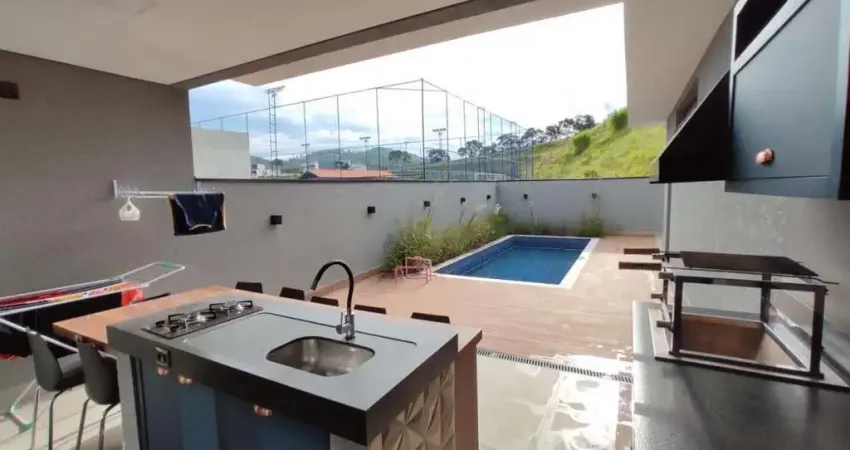 Casa em condomínio para locação em bragança paulista, euroville 2, 3 dormitórios, 3 suítes, 4 banheiros, 2 vagas