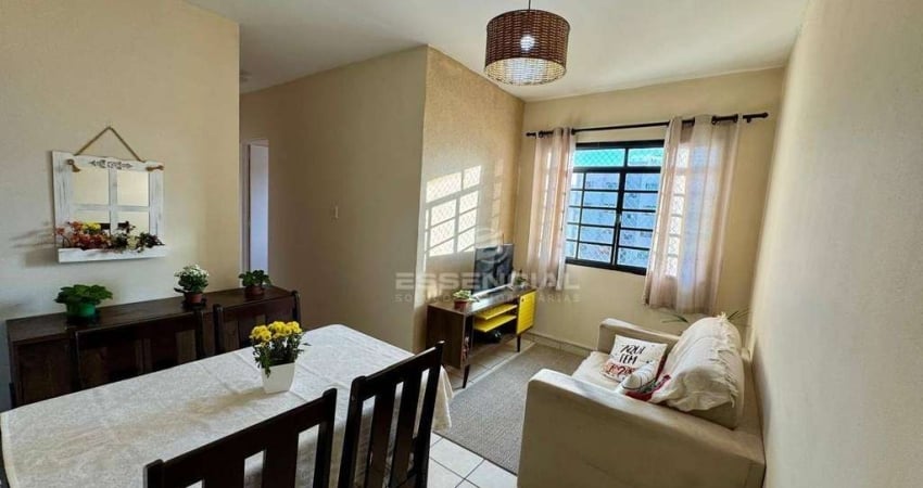 Apartamento com 2 dormitórios à venda, 46 m² por R$ 140.000,00 - Recanto Azul - Botucatu/SP