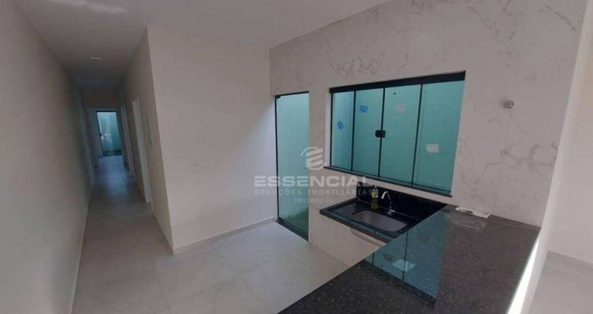 Casa com 3 dormitórios à venda, 83 m² por R$ 330.000,00 - Central Parque - Botucatu/SP