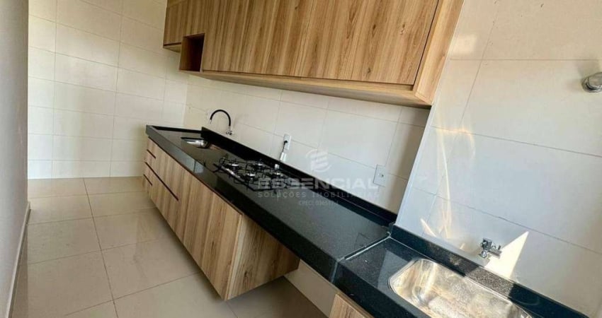 Apartamento com 2 dormitórios para alugar, 56 m² por R$ 1.900,00/mês - Jardim Planalto - Botucatu/SP
