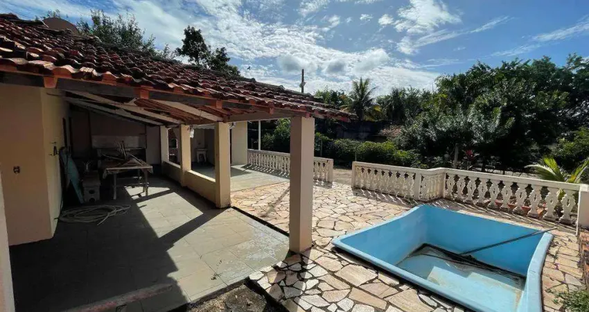 Rancho com 4 dormitórios à venda por r$ 270.000,00 - bairro da mina - botucatu/sp