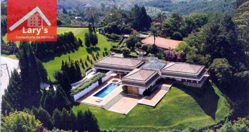 Casa com 4 dormitórios à venda, 1100 m² por r$ 4.800.000,00 - roseira - mairiporã/sp