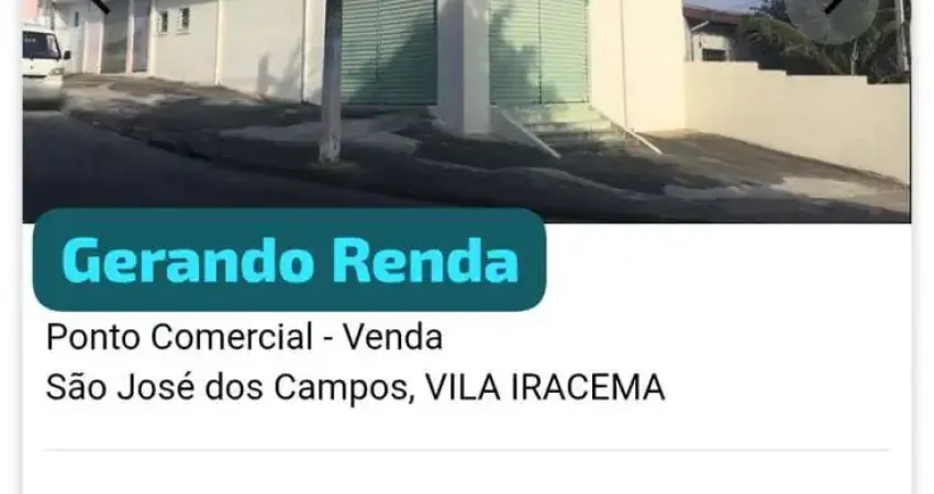 Ponto comercial para venda em são josé dos campos, vila iracema, 2 banheiros, 2 vagas