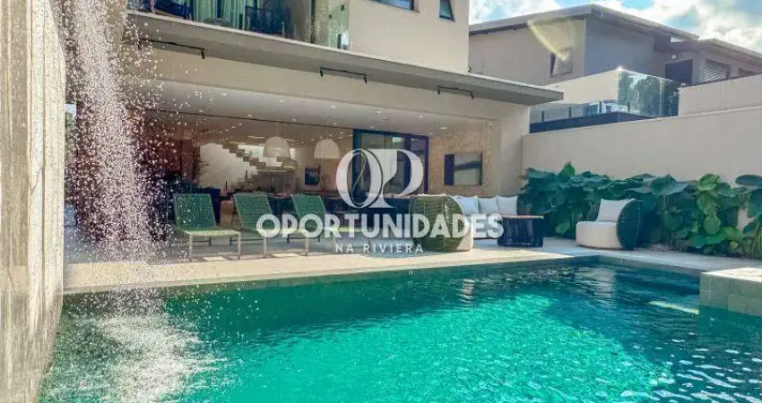 Luxuosa e Novíssima Casa À Venda com 362 m² I 6 Suítes, em Riviera de São Lourenço - Bertioga SP.