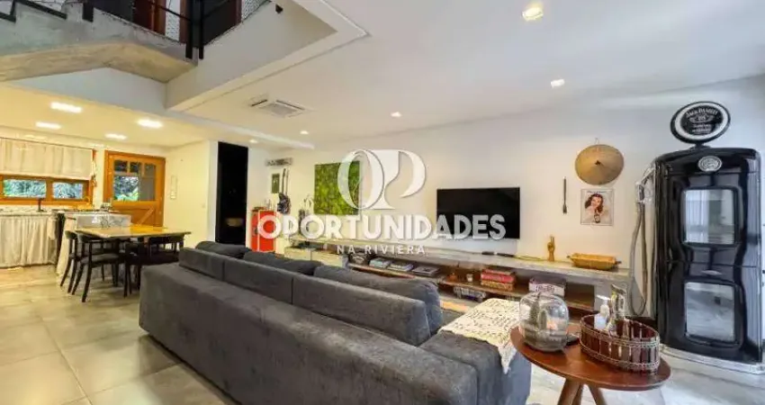 Luxuosa Casa em Condomínio na Riviera de São Lourenço - 3 Dorms, Piscina e Segurança 24h