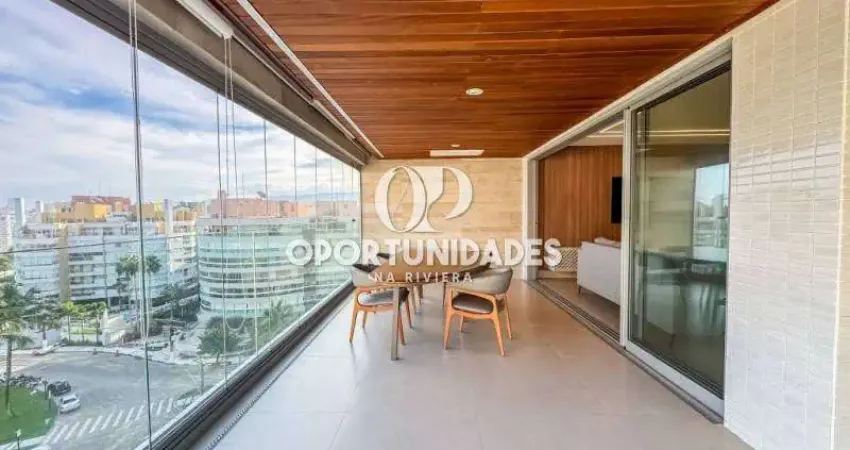 Luxuoso Apartamento Mobiliado com 3 Suítes para Aluguel em Riviera de São Lourenço - Bertioga