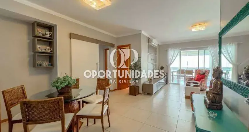 Apartamento Mobiliado com 3 Suítes e Lazer Completo em Riviera de São Lourenço - Aluguel