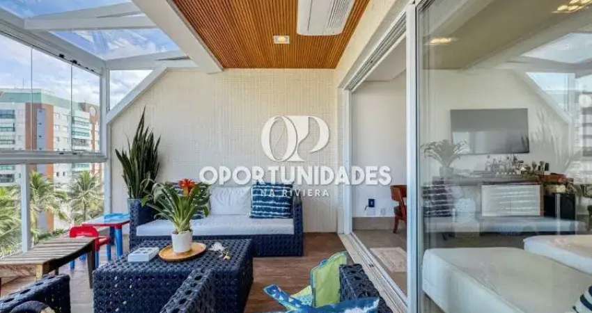 Cobertura Luxuosa com Vista Para o Mar à Venda, 3 Suítes, em Riviera de São Lourenço - Bertioga SP