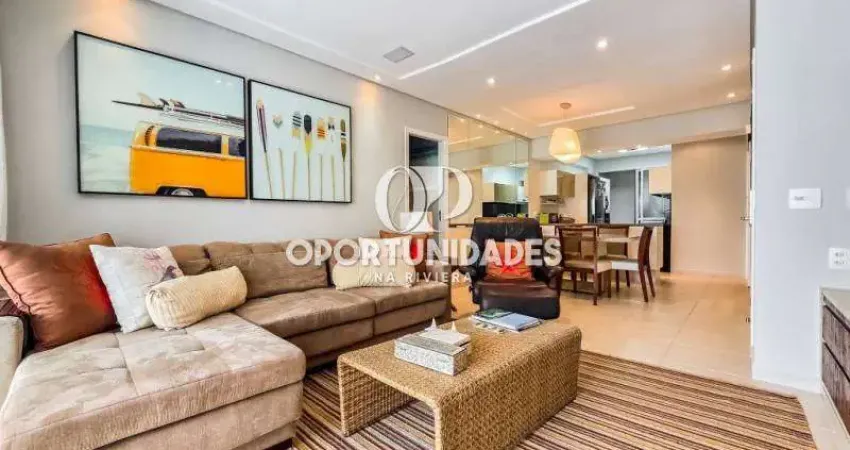 Apartamento à venda, 3 suítes, 138m² de área útil, em Riviera de São Lourenço. Bertioga SP