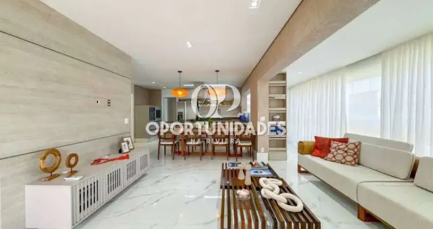 Cobertura Luxuosa à Venda 198m², 4 Dormitórios 2 Suítes, em Riviera de São Lourenço - Bertioga SP.