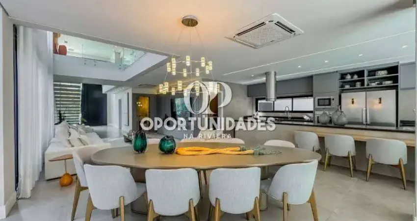 Casa À Venda com 420m² de área construída, 6 suítes, em Riviera de São Lourenço, Bertioga - SP