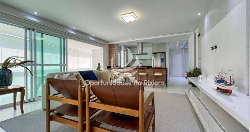 Apartamento À Venda, 3 Suítes, Lavabo, 158m², em Riviera de São Lourenço - Bertioga SP