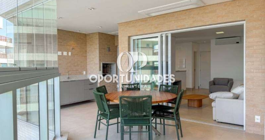 Apartamento Novíssimo À Venda, 134m², 3 Suítes, em Riviera de São Lourenço - Bertioga SP.