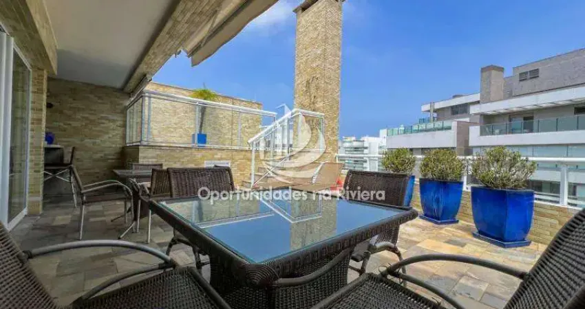 Cobertura à venda, 3 suítes, mais lavabo, em Riviera de São Lourenço, Bertioga- SP