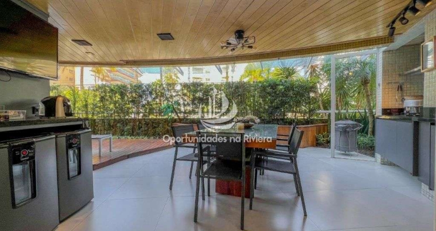 Luxuoso Apartamento Garden à Venda em Riviera de São Lourenço - 3 Dorms, 1 Suíte, Área de 168 m²