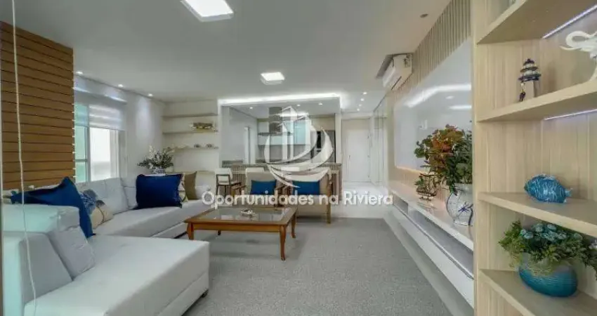 Cobertura a venda, Novíssima, 3 suítes, lavabo, em Riviera de São Lourenço, Bertioga - SP