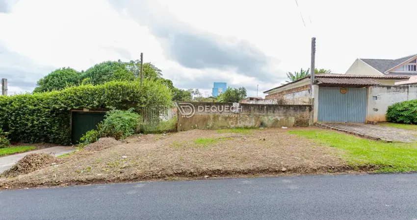 Terreno à venda na Rua Reinaldo Thá, 428, Cajuru, Curitiba
