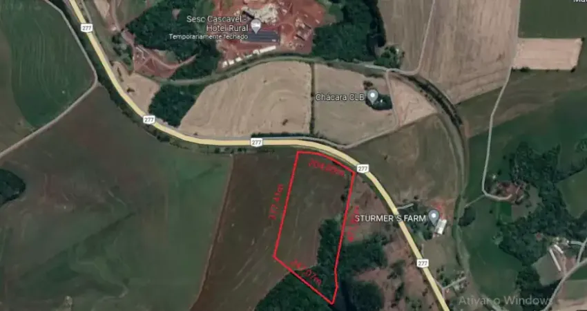 Terreno comercial à venda na Rua General Osório, 2960, Parque São Paulo, Cascavel