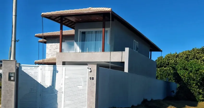 Casa de alto padrão de frente para o mar com 4 suítes, Praia do Foguete