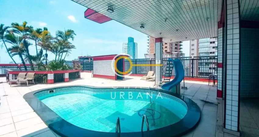 Cobertura, 500 m² - venda por R$ 3.500.000,00 ou aluguel por R$ 20.000,02/mês - Aparecida - Santos/SP