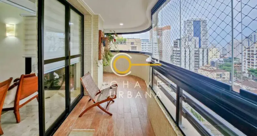 Apartamento com 3 dormitórios à venda, 222 m² por R$ 2.130.000,00 - Boqueirão - Santos/SP