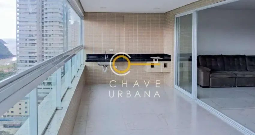 Apartamento com 3 dormitórios à venda, 147 m² por R$ 1.755.000,00 - Canto do Forte - Praia Grande/SP