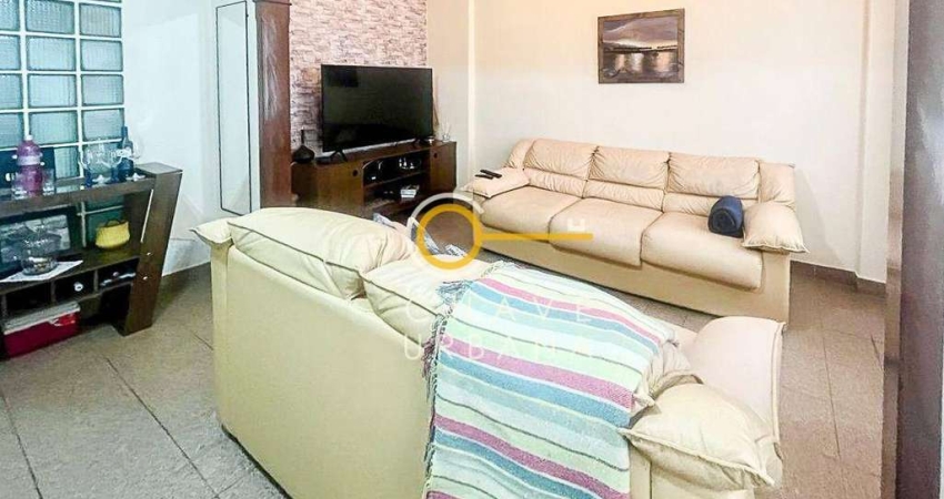 Apartamento com 1 dormitório à venda, 72 m² por R$ 300.000,00 - Itararé - São Vicente/SP