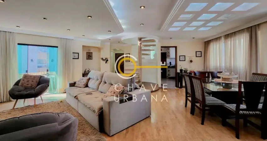 Cobertura com 3 dormitórios à venda, 380 m² por r$ 1.150.000,00 - itararé - são vicente/sp