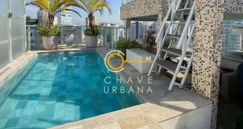 Cobertura à venda, 289 m² por R$ 2.200.000,00 - Ponta da Praia - Santos/SP