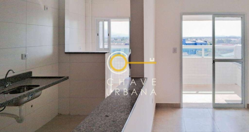 Apartamento à venda, 69 m² por R$ 420.000,00 - Vila Guilhermina - Praia Grande/SP