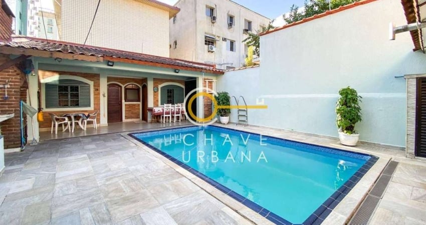 Casa à venda, 380 m² por R$ 3.180.000,00 - Embaré - Santos/SP