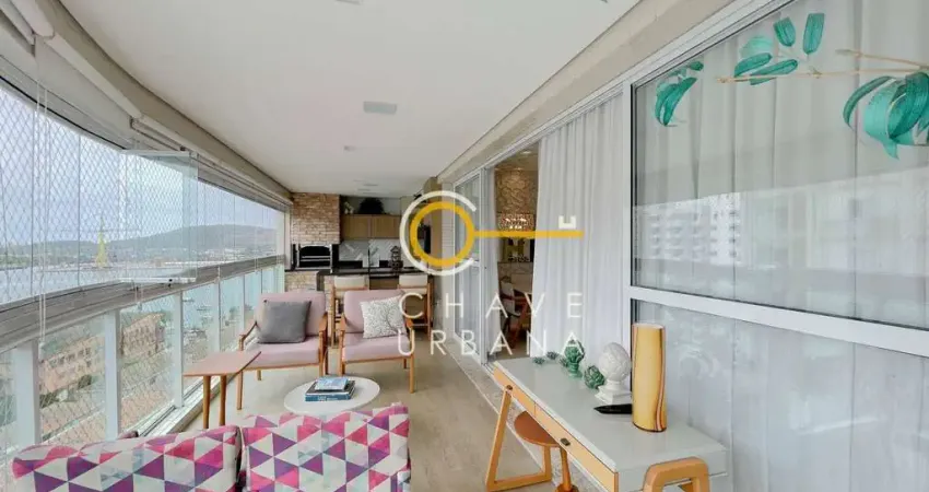 Apartamento com 4 dormitórios à venda, 186 m² por R$ 2.800.000,00 - Ponta da Praia - Santos/SP