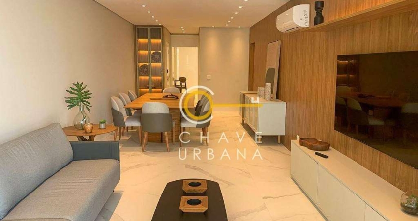 Apartamento à venda, 159 m² por R$ 1.850.000,00 - Pompéia - Santos/SP