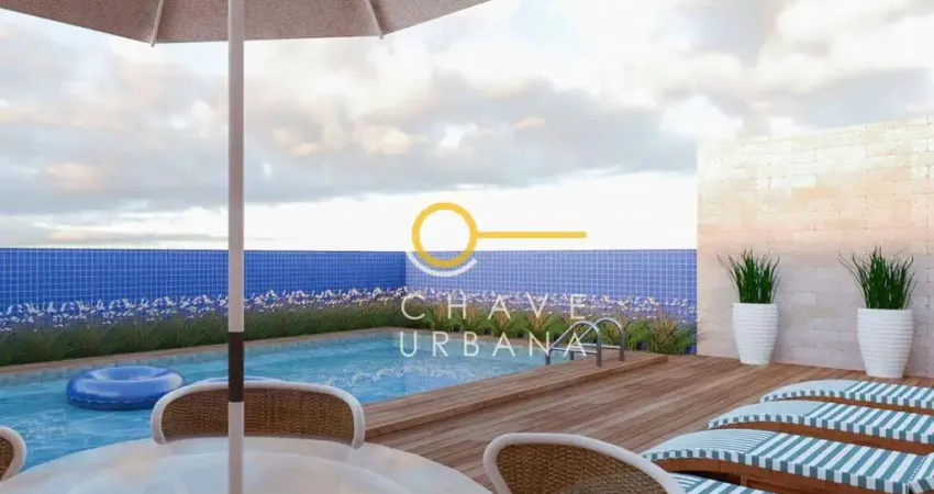 Apartamento com 1 dormitório à venda, 37 m² por r$ 401.000,00 - estuário - santos/sp