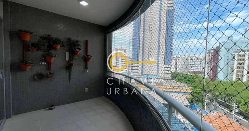 Apartamento, 202 m² - venda por R$ 1.400.000,00 ou aluguel por R$ 9.700,00/mês - Gonzaga - Santos/SP