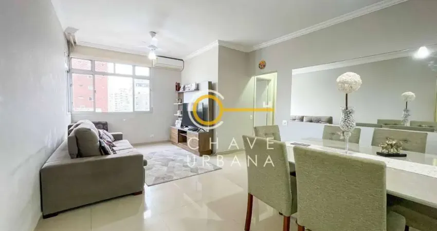 Apartamento com 2 dormitórios à venda, 112 m² por R$ 724.000,00 - Boqueirão - Santos/SP