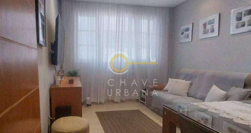 Apartamento com 1 dormitório à venda, 60 m² por R$ 220.000,00 - Itararé - São Vicente/SP