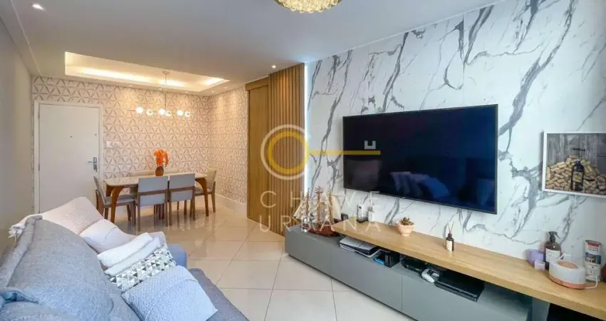 Apartamento com 2 dormitórios à venda, 76 m² por R$ 550.000,00 - Campo Grande - Santos/SP