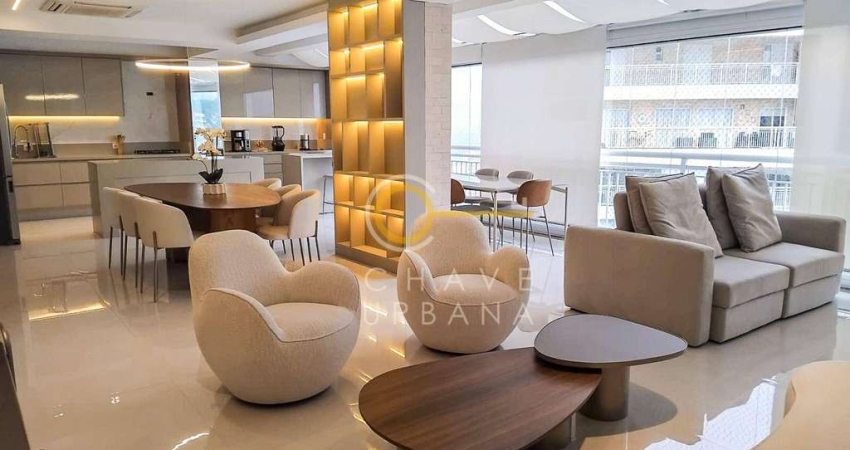 Cobertura com 4 dormitórios à venda, 265 m² por R$ 4.200.000,00 - Gonzaga - Santos/SP