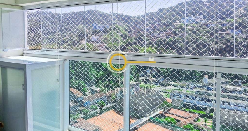 Apartamento com 2 dormitórios para alugar, 66 m² por R$ 6.800,00/mês o pacote - José Menino - Santos/SP